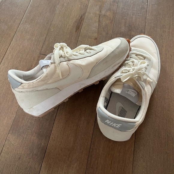 Nike Off-White and Light Gray Sneakers - Picture 1 of 5